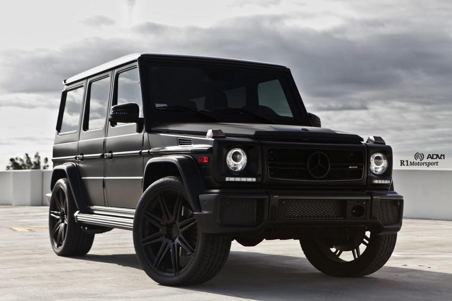 Mercedes-AMG G63 Matte Black by R1 Motorsport on ADV.1 Wheels (ADV08 M.V1 CS) '2017